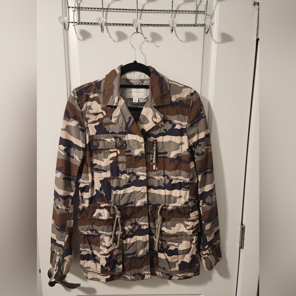 Banana Republic Camo Jacket